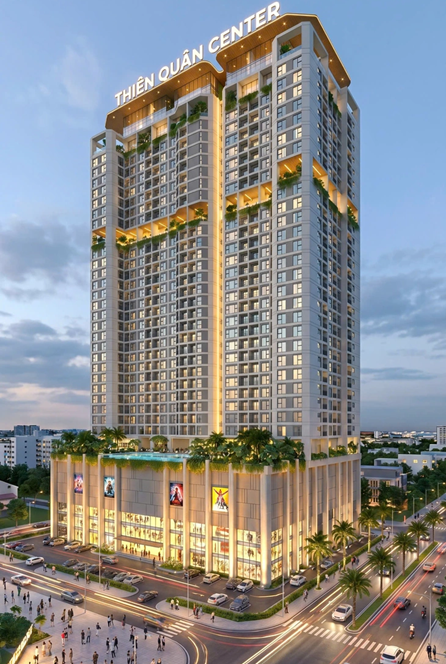 Thi&ecirc;n Qu&acirc;n Center: Tổ hợp trung t&acirc;m thương mại - căn hộ tại Cần Thơ- Ảnh 1.