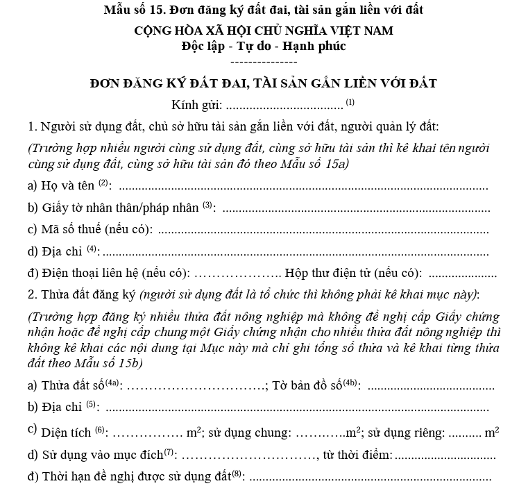 Cần chuẩn bị hồ sơ, giấy tờ gì khi làm sổ đỏ lần đầu tại Phú Thọ theo quy định mới nhất?- Ảnh 1.