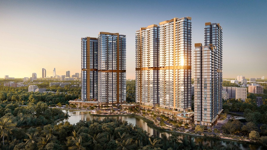 Gamuda Land cất n&oacute;c hai t&ograve;a th&aacute;p cuối c&ugrave;ng, Eaton Park ch&iacute;nh thức ho&agrave;n th&agrave;nh kết cấu- Ảnh 2.