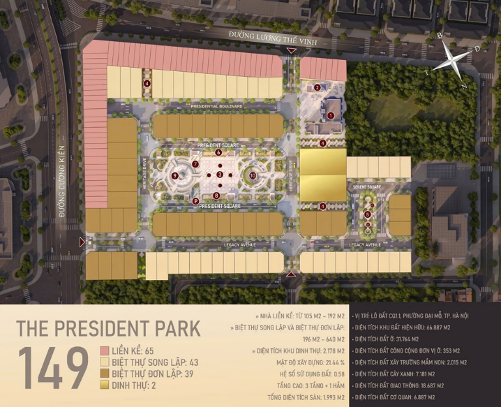 The President Park: Dự án nhà phố, biệt thự tại Hà Nội- Ảnh 2.