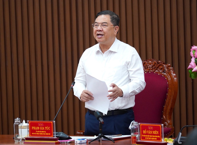Phó Thủ tướng: Quảng Ngãi tạo động lực tăng trưởng từ Dung Quất, cao tốc, cảng biển và hàng không- Ảnh 2.
