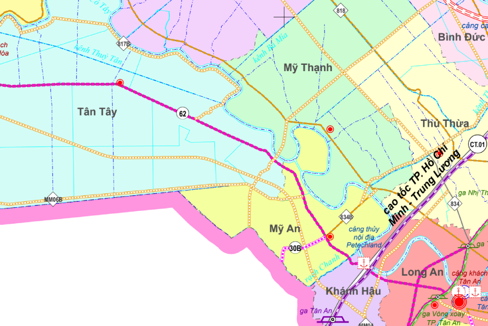 Tây Ninh thông tin về tiến độ triển khai 2 dự án giao thông lớn: Tân An - Bình Hiệp, mở rộng Quốc lộ 62- Ảnh 2.