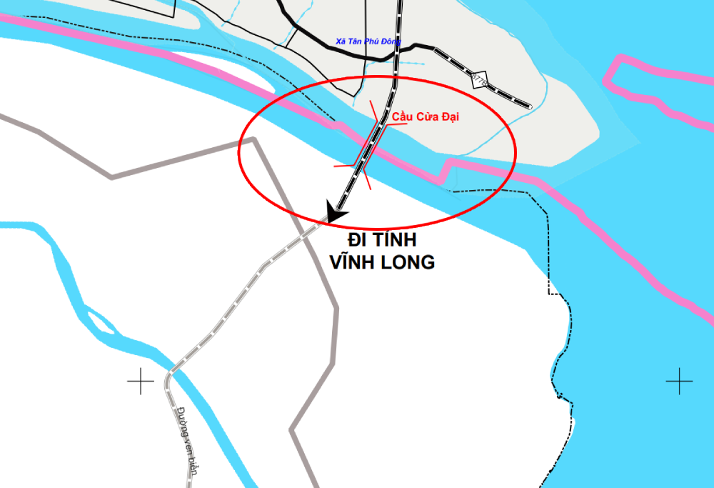 Vĩnh Long chuẩn bị thi c&ocirc;ng 4 dự &aacute;n lớn: Cầu Cửa Đại, Cổ Chi&ecirc;n 2 v&agrave; hai tuyến ven biển- Ảnh 2.