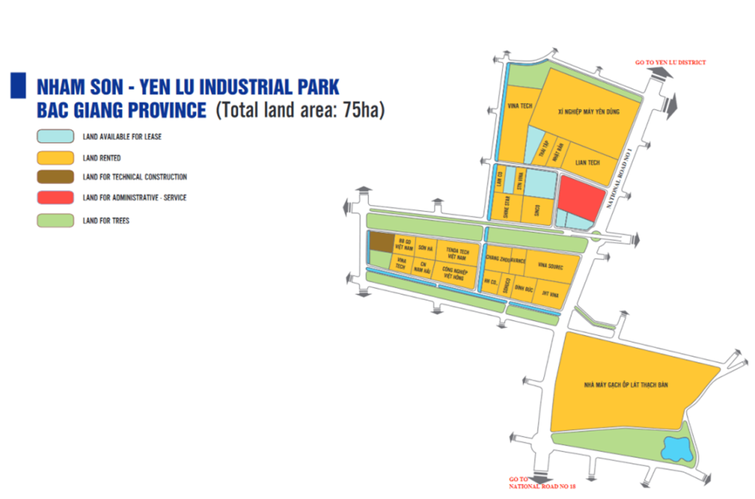 Cụm công nghiệp Nham Sơn - Yên Lư Bắc Ninh - Ảnh 2.