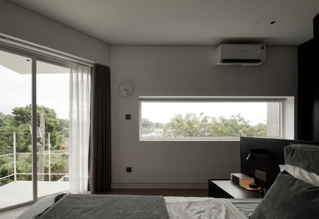 Nhà hướng Tây 102m² tại Huế: Lõi cầu thang mặt tiền và vật liệu bản địa làm mát tự nhiên- Ảnh 17.