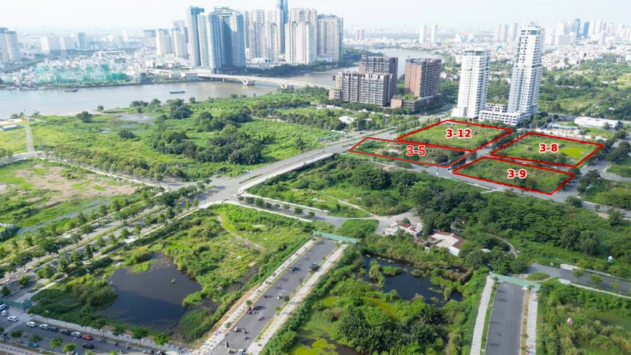Thủ Thiêm chuẩn bị đấu giá 3 lô đất hơn 45.000 m2, giá khởi điểm gần 7.700 tỷ đồng- Ảnh 2.