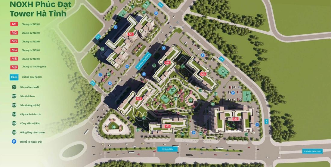 Dự án nhà ở xã hội Phúc Đạt Tower Hà Tĩnh- Ảnh 2.