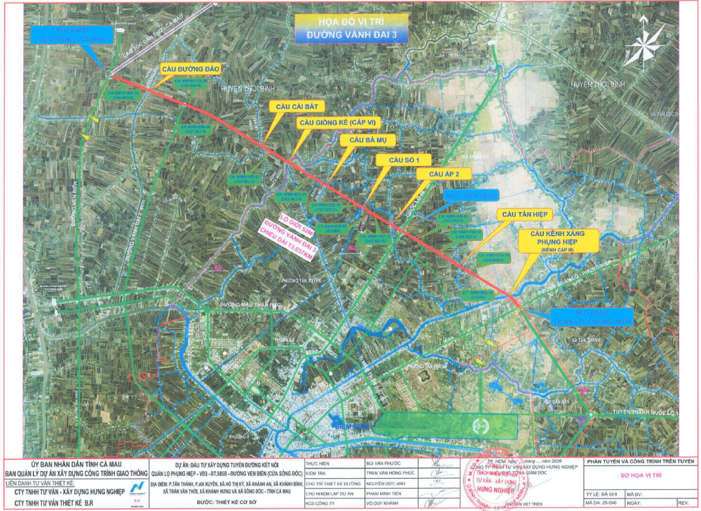 Hạ tầng C&agrave; Mau n&oacute;ng l&ecirc;n với tuyến đường 50km, nối Quản lộ Phụng Hiệp với cửa S&ocirc;ng Đốc- Ảnh 2.