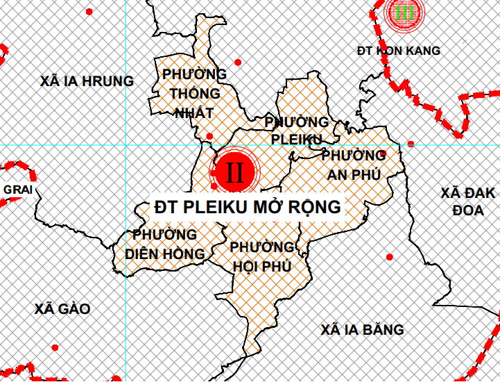 18 vị trí điều chỉnh quy hoạch tại Pleiku, hơn 160 ha đất được thay đổi chức năng- Ảnh 3.
