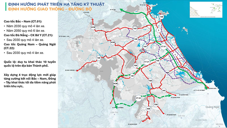 Đà Nẵng - Quảng Ngãi mở rộng không gian phát triển Chu Lai - Dung Quất với 2 trục kết nối đến năm 2045- Ảnh 2.