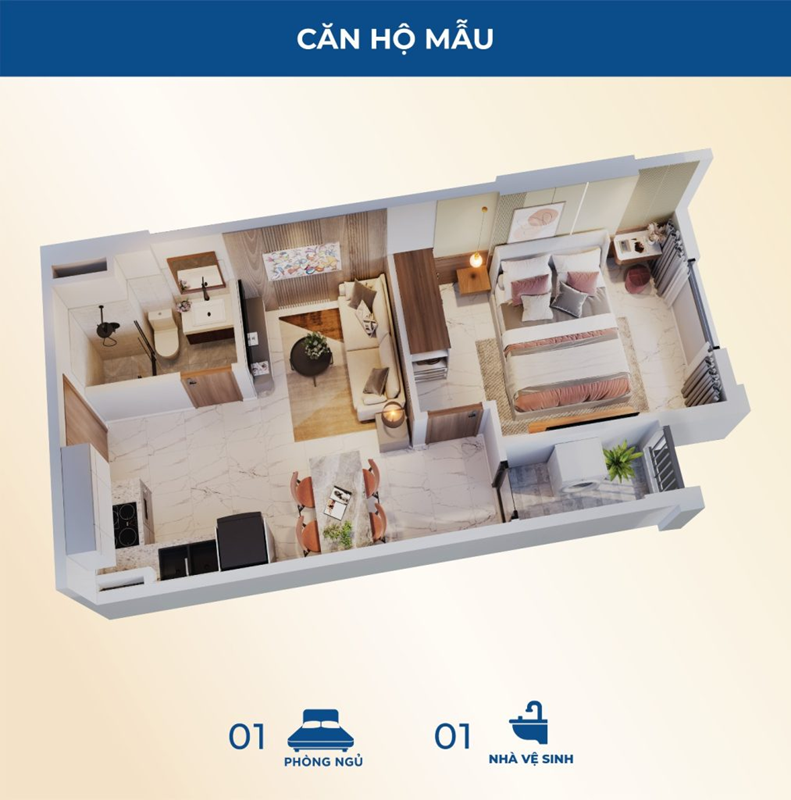 Hacom Ocean City: Dự &aacute;n nh&agrave; ở x&atilde; hội tại Kh&aacute;nh H&ograve;a- Ảnh 3.