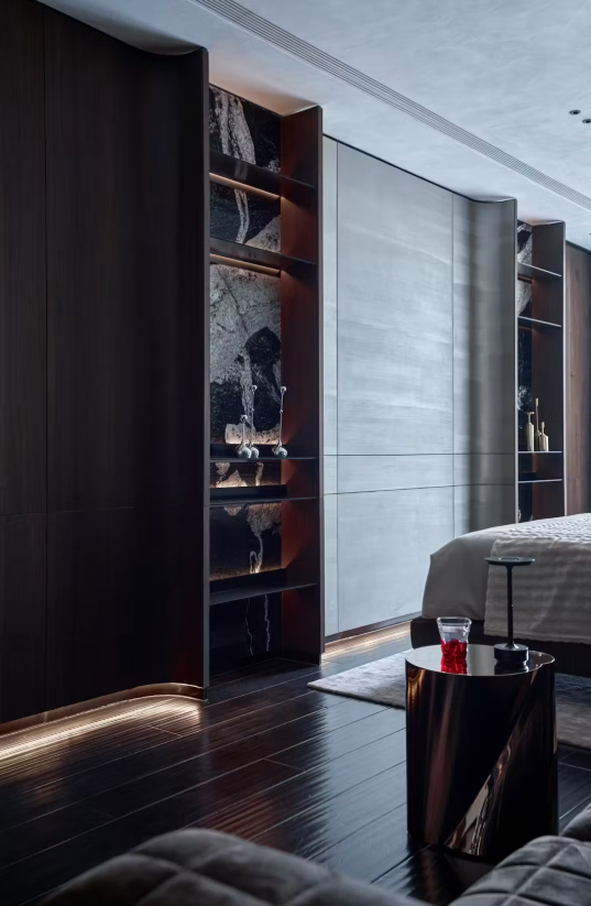 Penthouse hướng sông Sài Gòn: Phong cách nghỉ dưỡng và sự chuyển tiếp không gian vô hình- Ảnh 10.