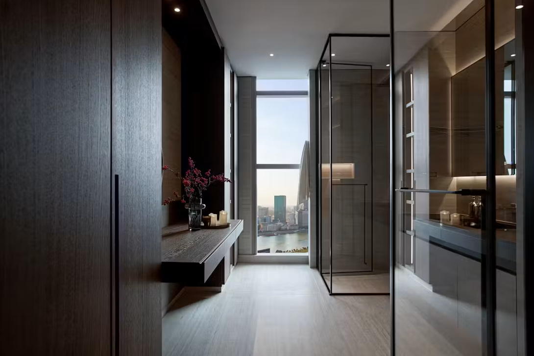 Penthouse hướng sông Sài Gòn: Phong cách nghỉ dưỡng và sự chuyển tiếp không gian vô hình- Ảnh 11.