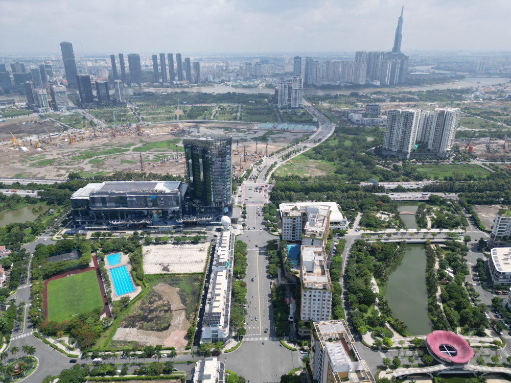 Toàn cảnh khu vực xây tuyến metro 36.700 tỷ đồng đi qua Khu đô thị Thủ Thiêm- Ảnh 11.