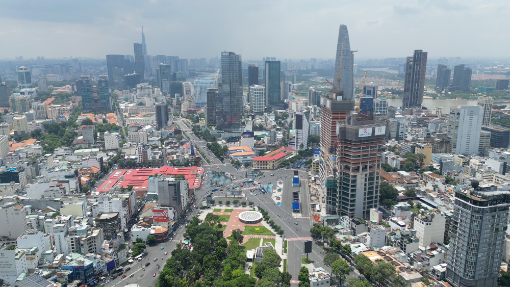 Toàn cảnh khu vực xây tuyến metro 36.700 tỷ đồng đi qua Khu đô thị Thủ Thiêm- Ảnh 3.