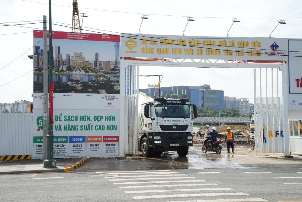 Toàn cảnh khu vực xây tuyến metro 36.700 tỷ đồng đi qua Khu đô thị Thủ Thiêm- Ảnh 8.