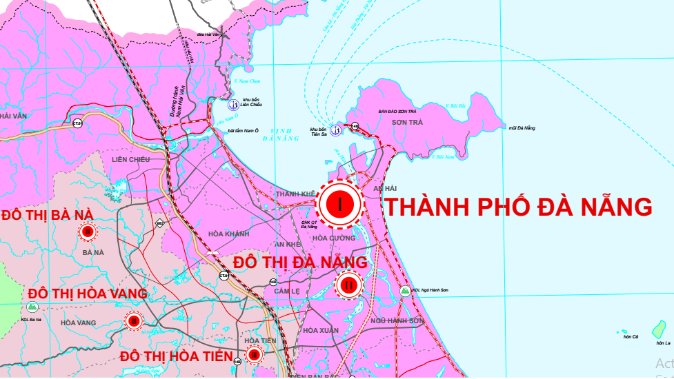 Đà Nẵng công bố điều chỉnh quy hoạch: 3 vùng phát triển, 3 cụm động lực và 7 vị trí khu thương mại tự do- Ảnh 2.