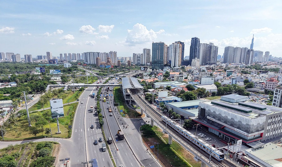 N&oacute;ng trong tuần: X&acirc;y cấp bạch metro 44km tới s&acirc;n bay Long Th&agrave;nh; TP.HCM chi 16.000 tỷ k&eacute;o d&agrave;i đường V&otilde; Văn Kiệt v&agrave; lập Khu TMTD 4.100ha- Ảnh 1.