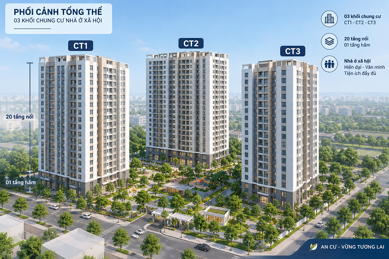 Dự án Nhà ở xã hội tại đồi Thủy Sản Quảng Ninh- Ảnh 1.
