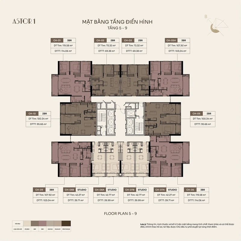 Astor 1: Dự án căn hộ thuộc IA25 Khu đô thị Ciputra Hà Nội- Ảnh 2.
