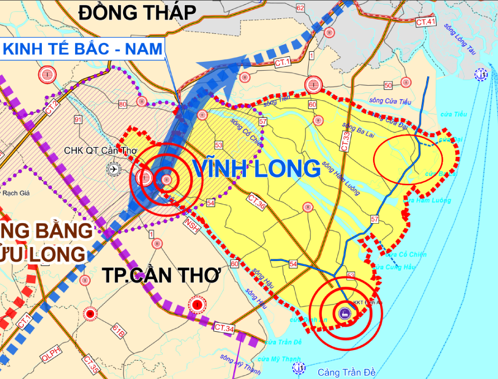 TIN NÓNG HẠ TẦNG: 3 vị trí nghiên cứu xây sân bay mới trong quy hoạch chung TP Cần Thơ đến 2050- Ảnh 4.
