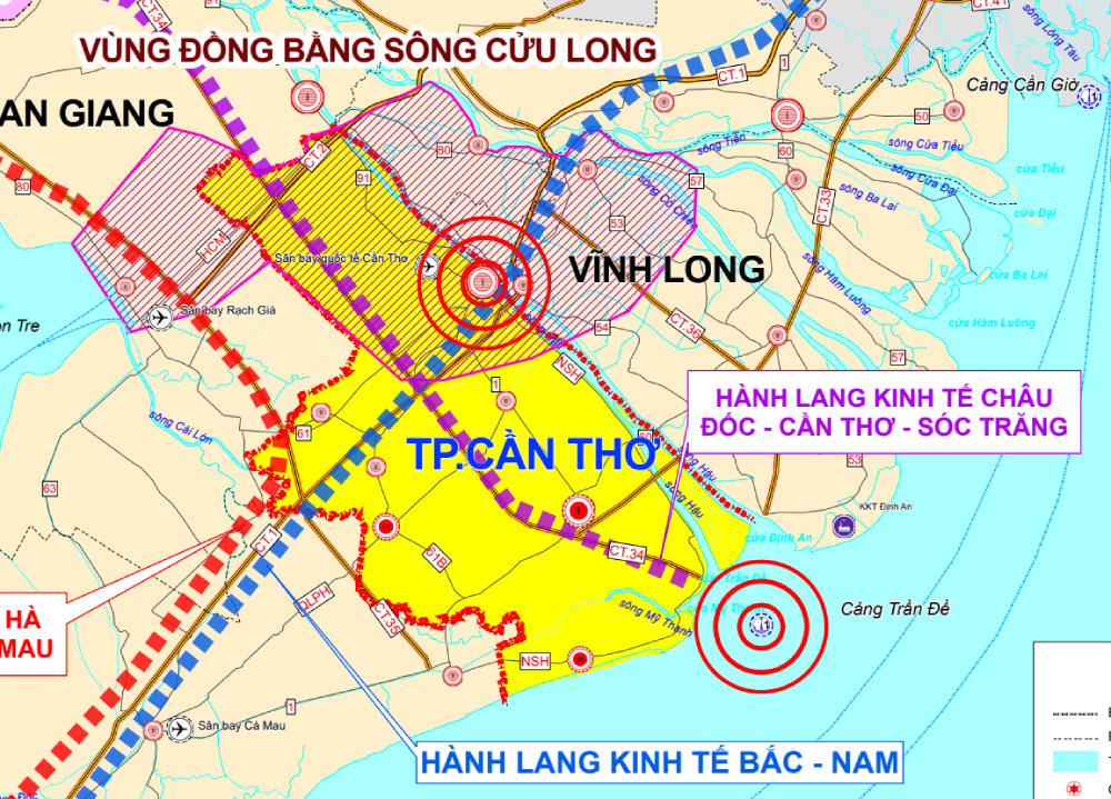 Th&ocirc;ng tin mới về hướng tuyến cao tốc CT.33, đoạn Vĩnh Long - Cần Thơ- Ảnh 1.