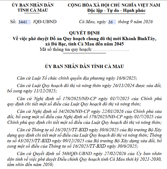 Cà Mau duyệt quy hoạch đô thị biển hơn 5.100ha, hướng phát triển thẳng ra biển Tây- Ảnh 1.