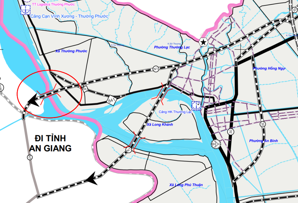 TIN N&Oacute;NG HẠ TẦNG: T&acirc;y Ninh quy hoạch đ&ocirc; thị Cần Giuộc với loạt tuyến đường rộng đến 120m; miền T&acirc;y sắp c&oacute; th&ecirc;m 2 cầu lớn- Ảnh 1.