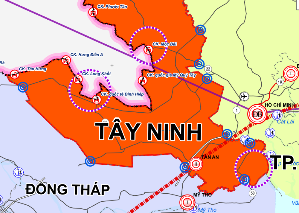 T&acirc;y Ninh thu hồi hơn 417ha đất để l&agrave;m tuyến đường mới, đi qua những khu vực n&agrave;o?- Ảnh 1.