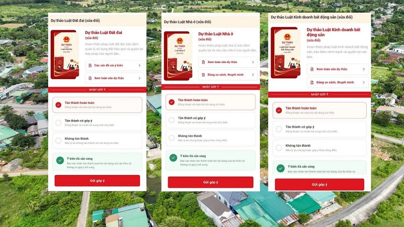 Ch&iacute;nh s&aacute;ch đất đai, nh&agrave; ở sắp sửa đổi: Người d&acirc;n được g&oacute;p &yacute; trực tiếp tr&ecirc;n VNeID- Ảnh 1.