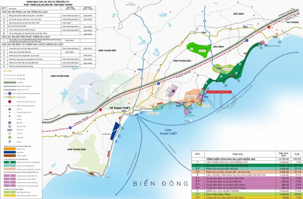 6 phường Tiến Th&agrave;nh, B&igrave;nh Thuận, Phan Thiết, Ph&uacute; Thủy, H&agrave;m Thắng v&agrave; Mũi N&eacute; sẽ thay đổi ra sao?- Ảnh 3.