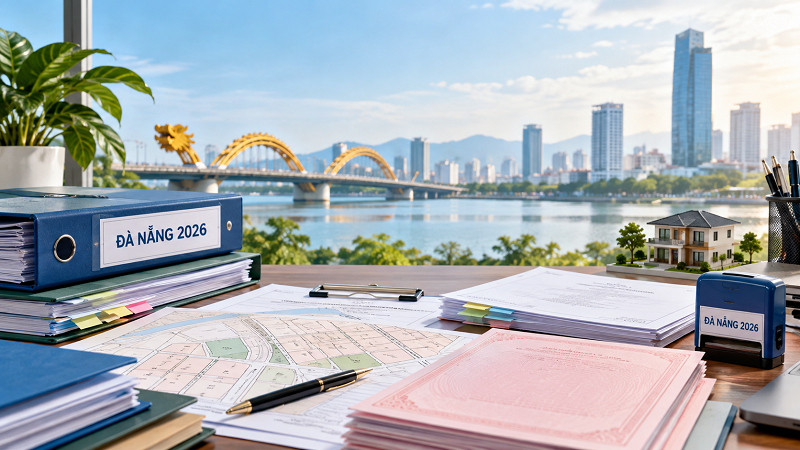 Chi tiết c&aacute;c loại giấy tờ bắt buộc khi đăng k&yacute; biến động đất đai, t&agrave;i sản gắn liền với đất tại Đ&agrave; Nẵng 2026- Ảnh 1.