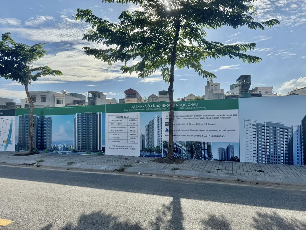 EHouse Ngọc Ch&acirc;u: Dự &aacute;n nh&agrave; ở x&atilde; hội tại Hải Ph&ograve;ng- Ảnh 3.