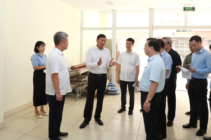 H&agrave; Nội th&uacute;c tiến độ 2 dự &aacute;n nh&agrave; ở hơn 600 căn hộ- Ảnh 1.