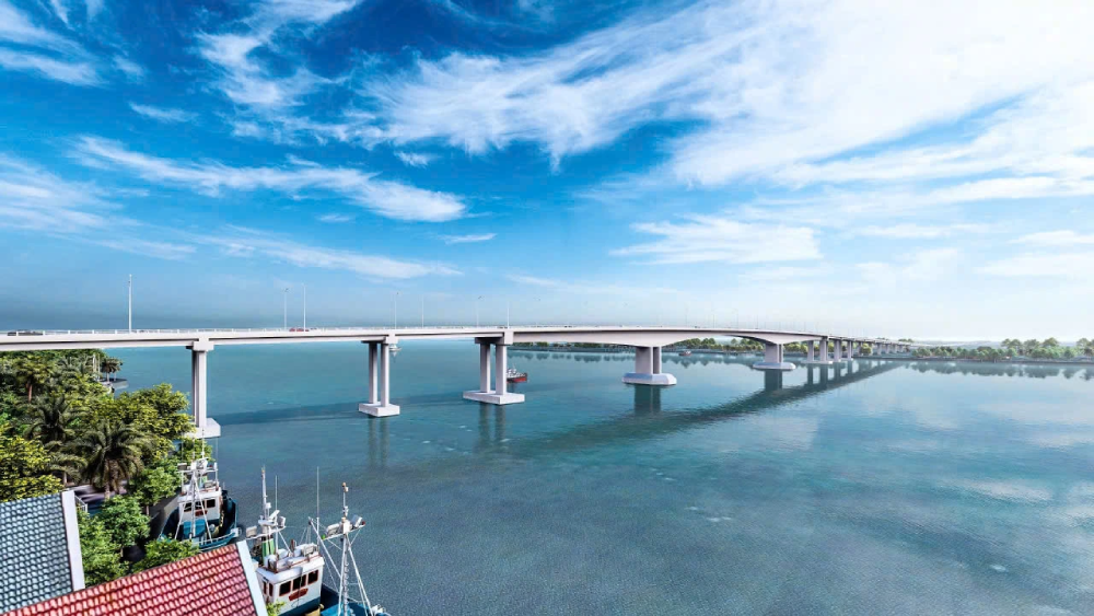 Miền Tây đang xây cầu hơn 2.850 tỷ vượt sông Cổ Chiên, kết nối Vĩnh Long - Bến Tre cũ- Ảnh 2.
