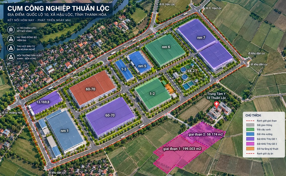 Cụm công nghiệp Thuần Lộc Thanh Hóa- Ảnh 1.