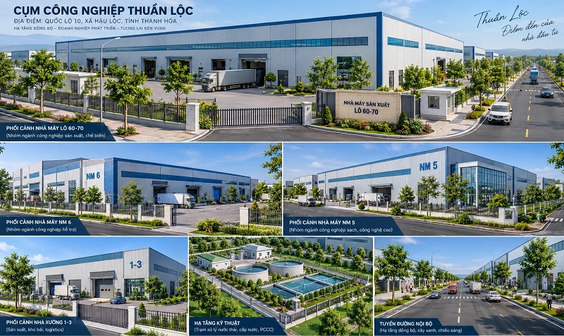 Cụm công nghiệp Thuần Lộc Thanh Hóa- Ảnh 3.