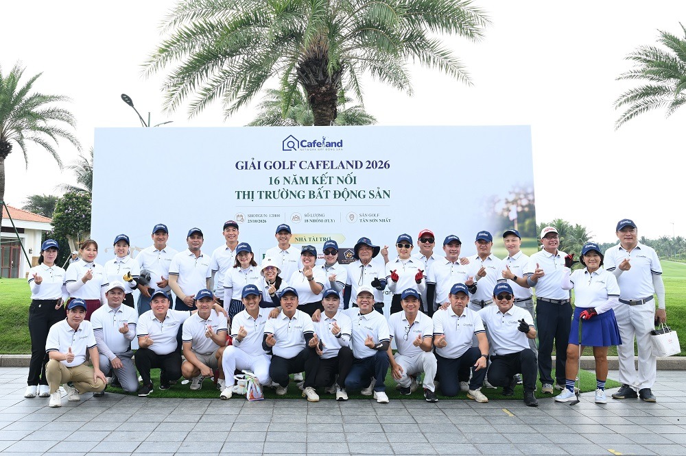 Kết quả giải Golf CafeLand 2026 &ldquo;16 năm kết nối thị trường bất động sản&rdquo;- Ảnh 1.