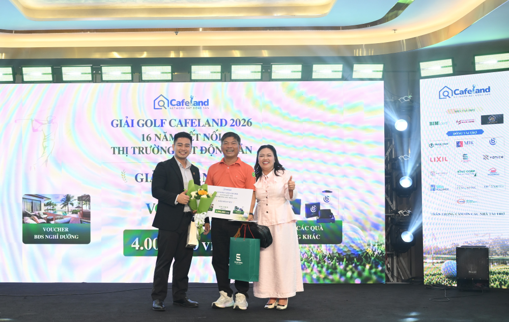 Kết quả giải Golf CafeLand 2026 &ldquo;16 năm kết nối thị trường bất động sản&rdquo;- Ảnh 3.