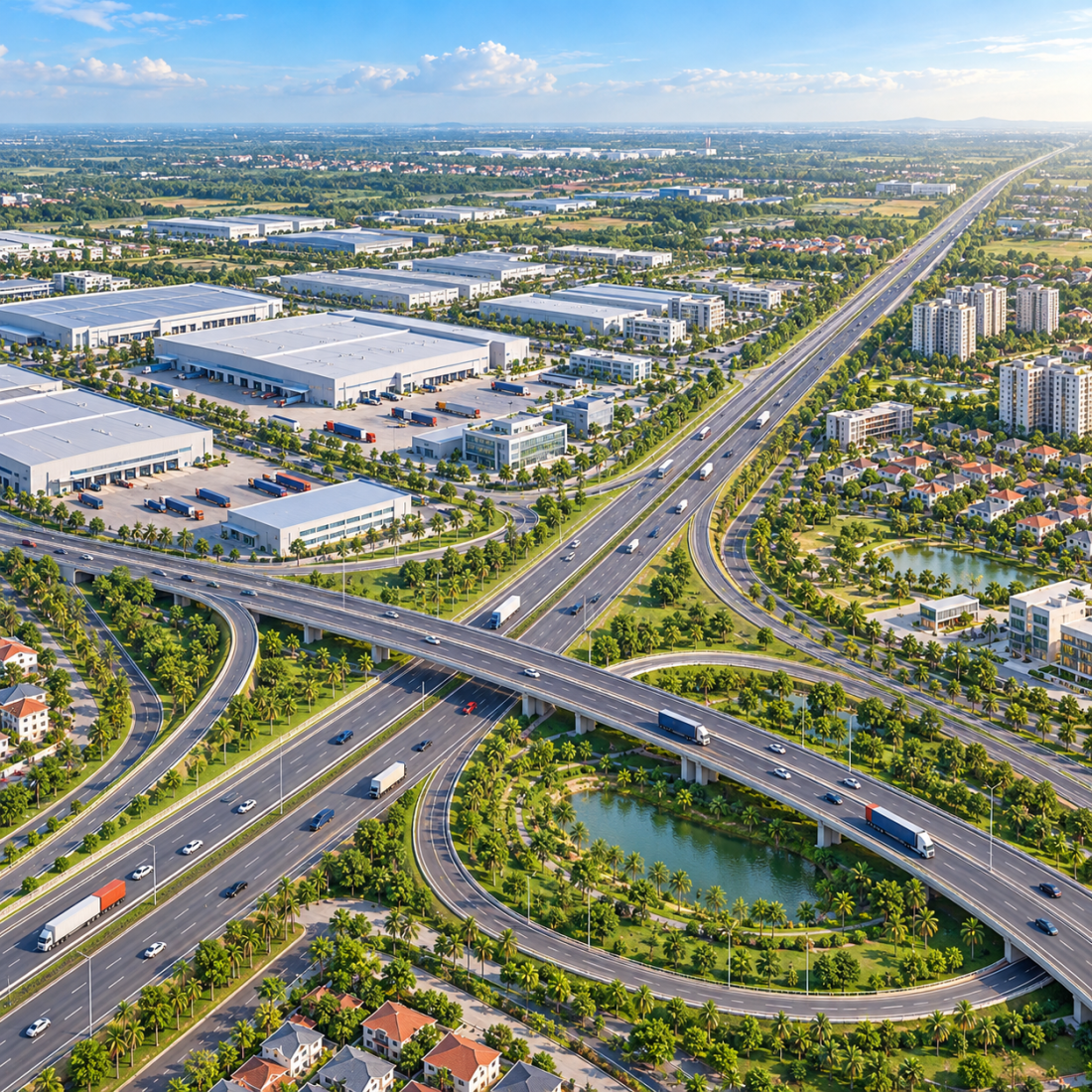 Đến năm 2030, đường s&aacute;, khu đ&ocirc; thị v&agrave; nh&agrave; ở tại Chơn Th&agrave;nh sẽ thay đổi ra sao?- Ảnh 2.