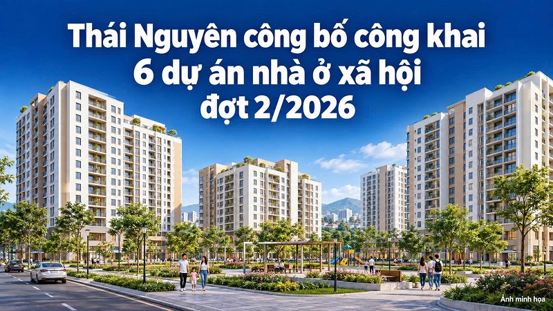 Th&aacute;i Nguy&ecirc;n t&igrave;m nh&agrave; đầu tư cho 6 dự &aacute;n nh&agrave; ở x&atilde; hội, cung cấp gần 4.700 căn- Ảnh 1.