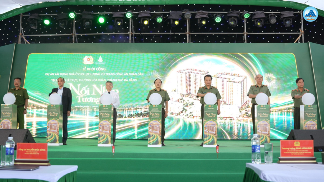 Đà Nẵng khởi công khu nhà ở cao 17 tầng, vốn đầu tư hơn 1.000 tỷ đồng- Ảnh 1.