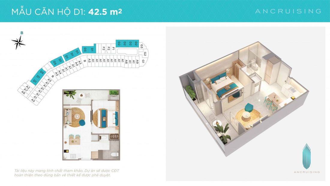 Căn hộ kh&aacute;ch sạn nghỉ dưỡng AnCruising Nha Trang