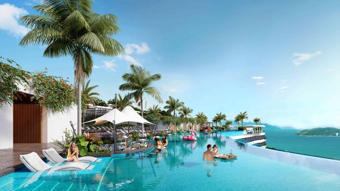 Căn hộ kh&aacute;ch sạn nghỉ dưỡng AnCruising Nha Trang