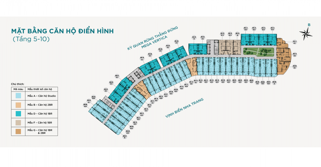 Căn hộ kh&aacute;ch sạn nghỉ dưỡng AnCruising Nha Trang