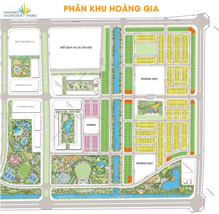 Khu đ&ocirc; thị Vinhomes Wonder Park Đan Phượng