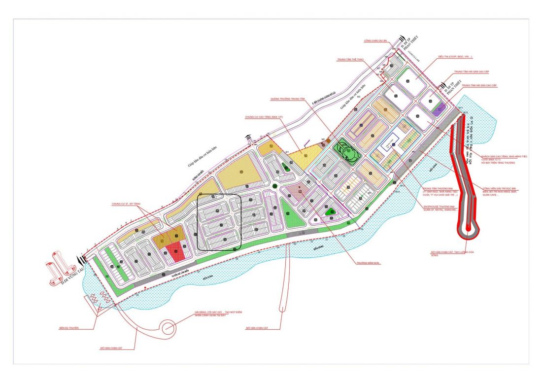Khu phức hợp thương mại &ndash; dịch vụ v&agrave; du lịch biển Lagi New City B&igrave;nh Thuận