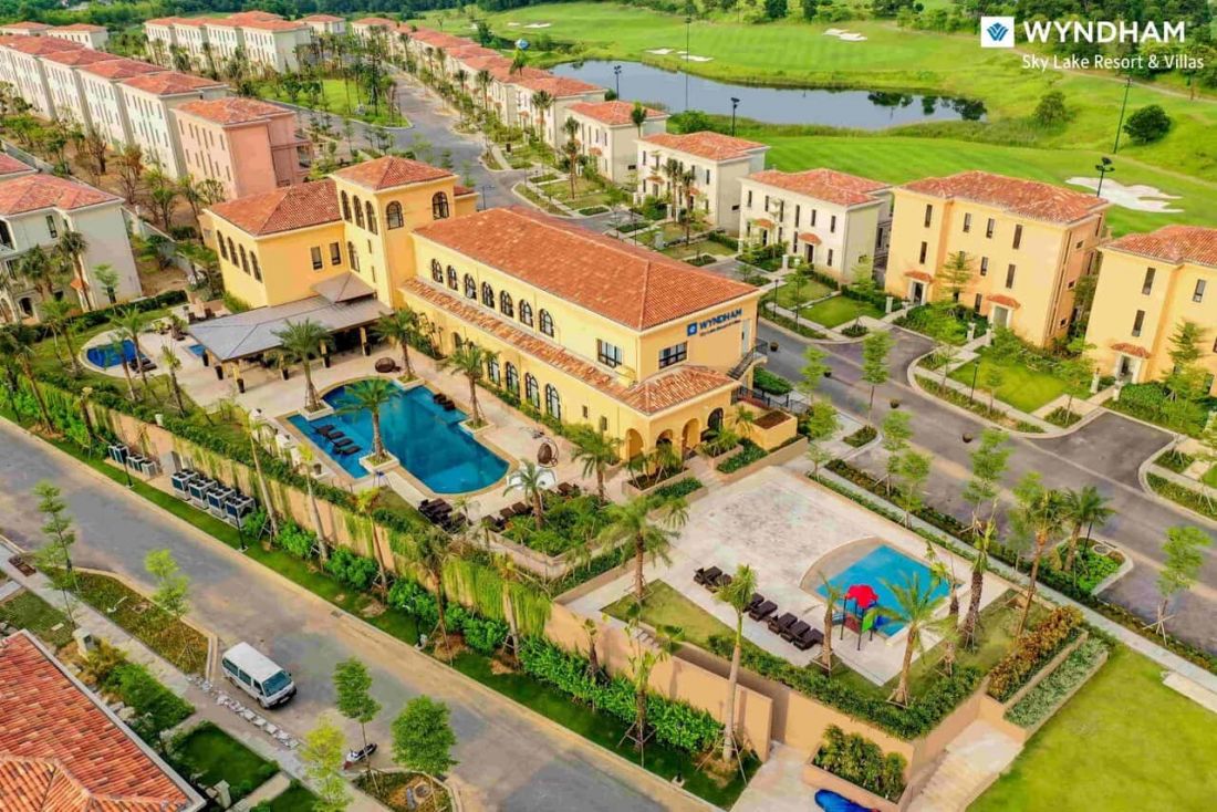 Biệt thự nghỉ dưỡng Wyndham Sky Lake Resort & Villas Chương Mỹ