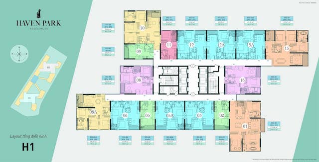 Phân khu căn hộ Haven Park Residences – Khu đô thị Ecopark