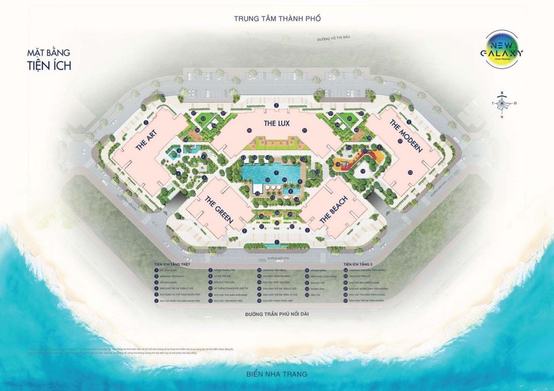 Phân khu căn hộ New Galaxy– Khu đô thị biển An Viên Nha Trang
